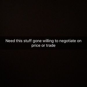 Need gone